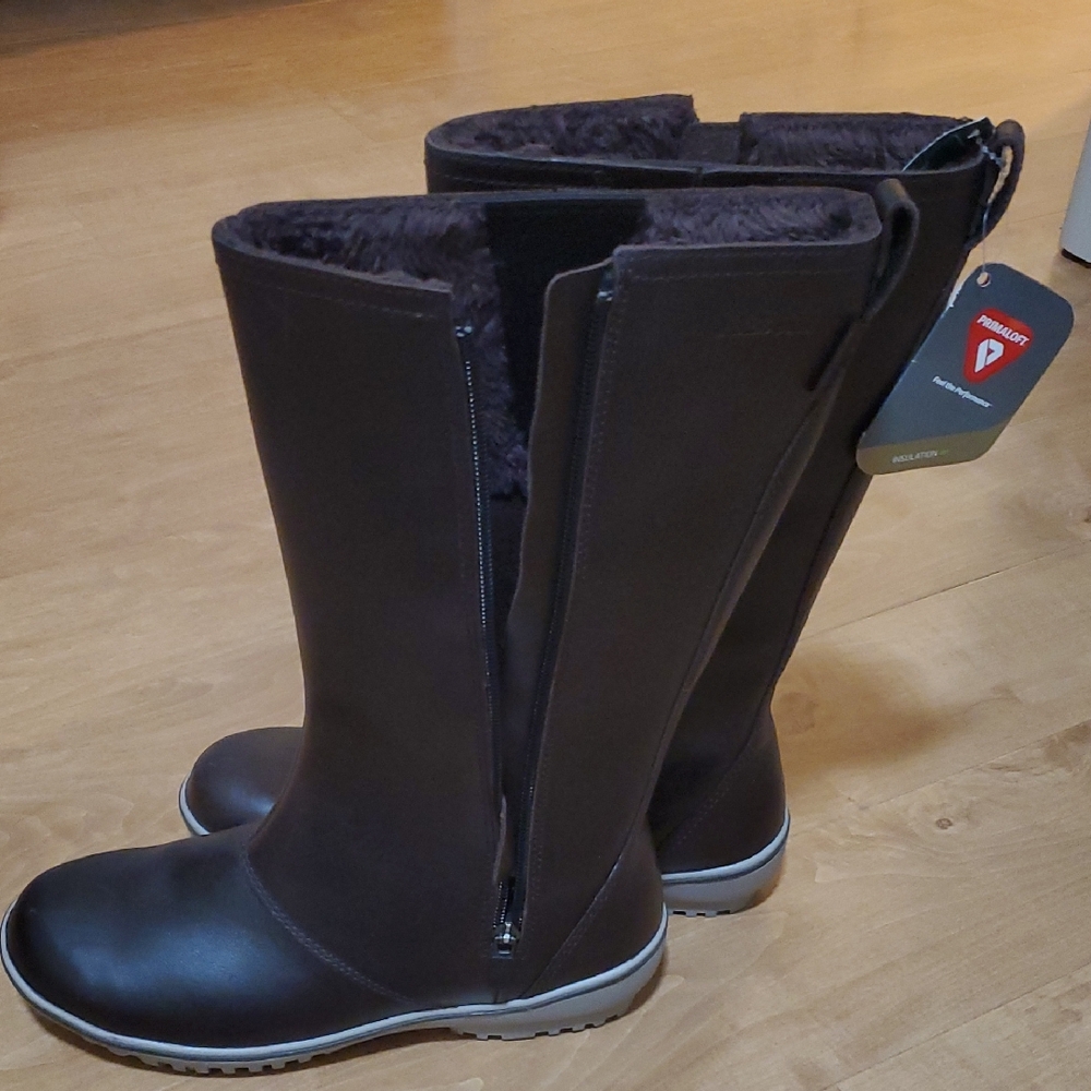Ll Bean Women's Dark Brown   Winter Boots